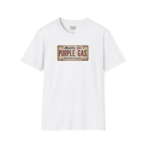 Alberta Purple Gas T Shirt